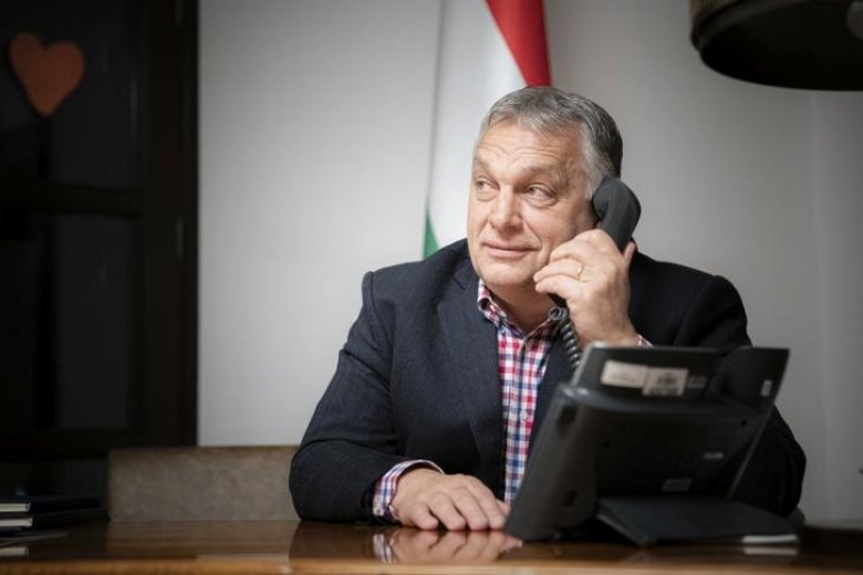 Orbán Viktor megbeszélést folytatott Volodimir Zelenszkijjel
