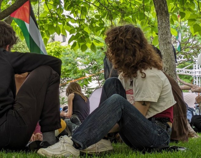 Kedden is folytatódik a palesztinpárti demonstráció a Bukaresti Egyetemen